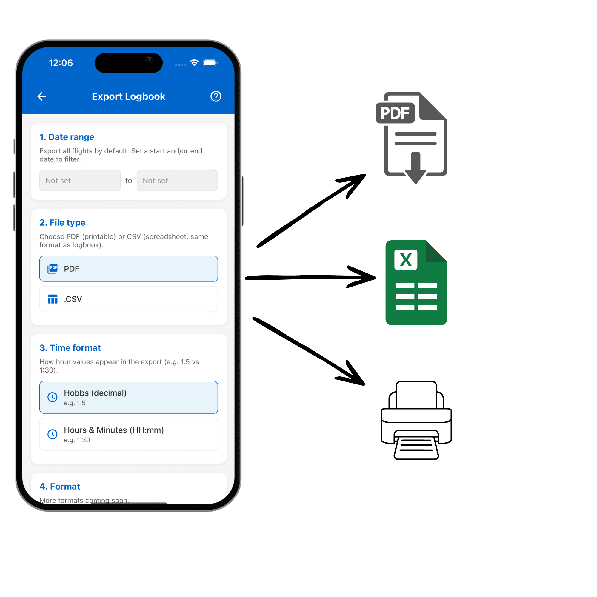 Professional Authority Compliant PDF and CSV Exports